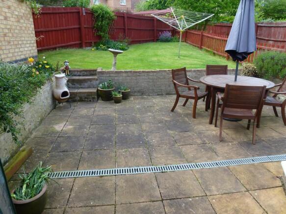 Rear garden