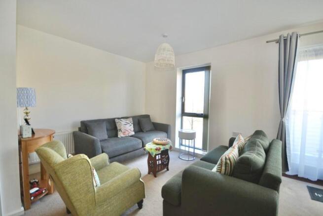 Open plan living area