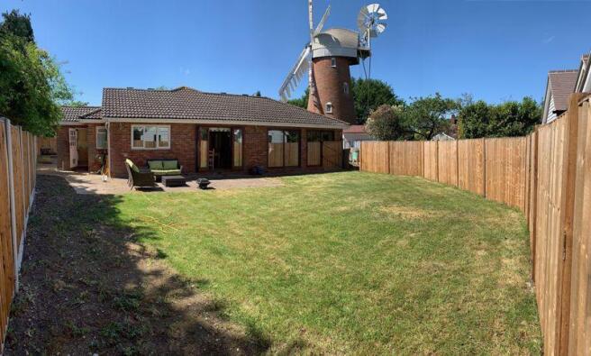 Rear garden