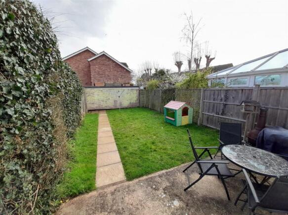 Rear garden