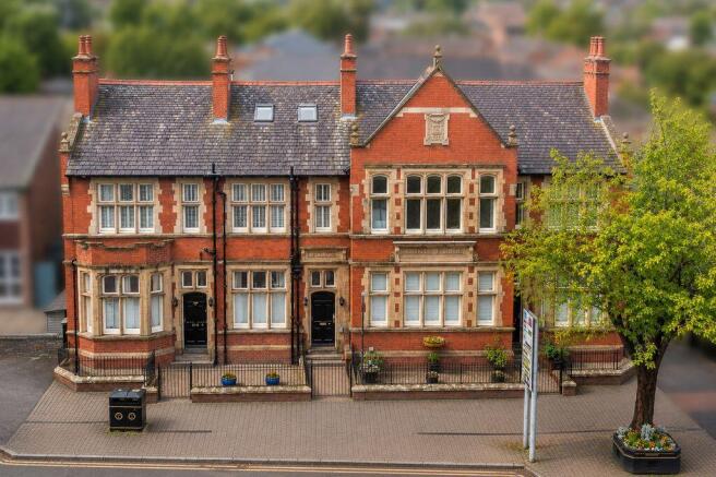 front elevation of building