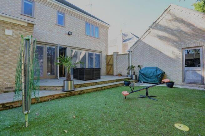 Rear garden
