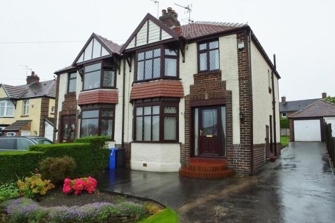 front of property 