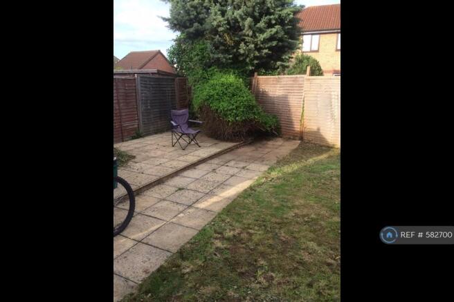 Patio Area In Rear Garden