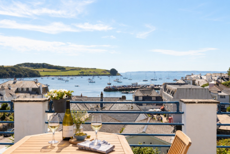 St Mawes from a Spectacular Vantage Point.