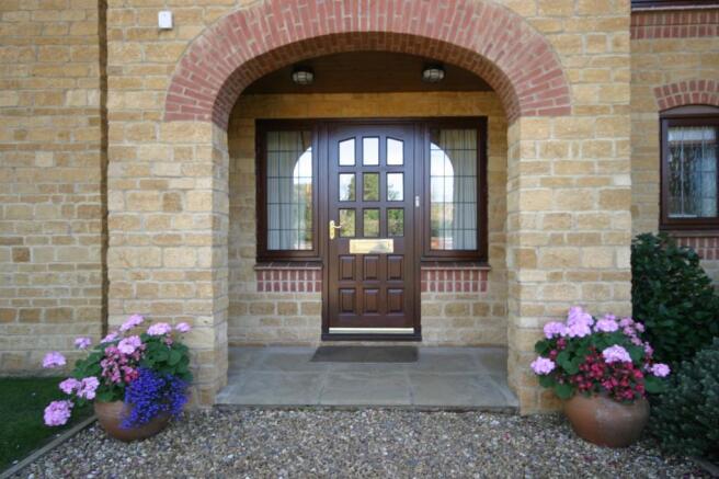 Main entrance porch