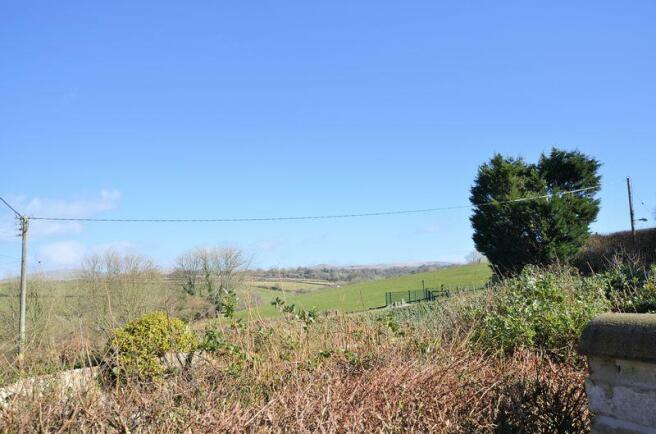 View from Decking