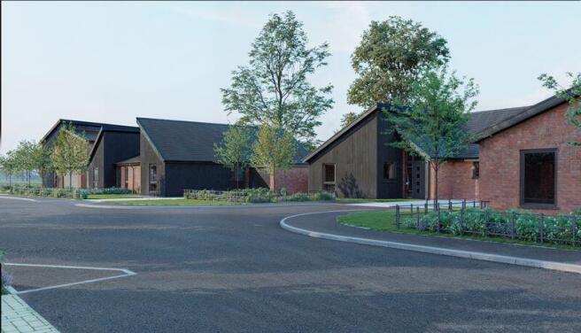 CGI of the street