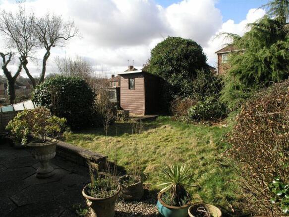 Rear garden