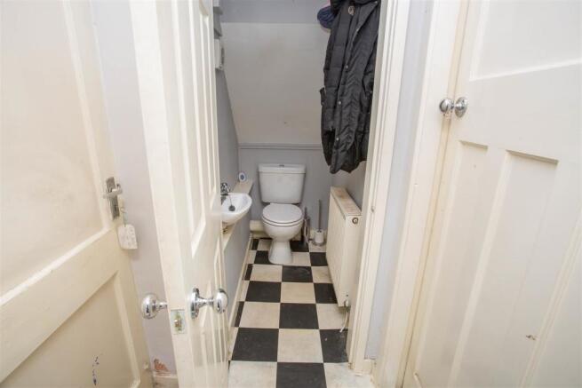 Downstairs cloakroom