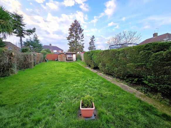 Rear garden