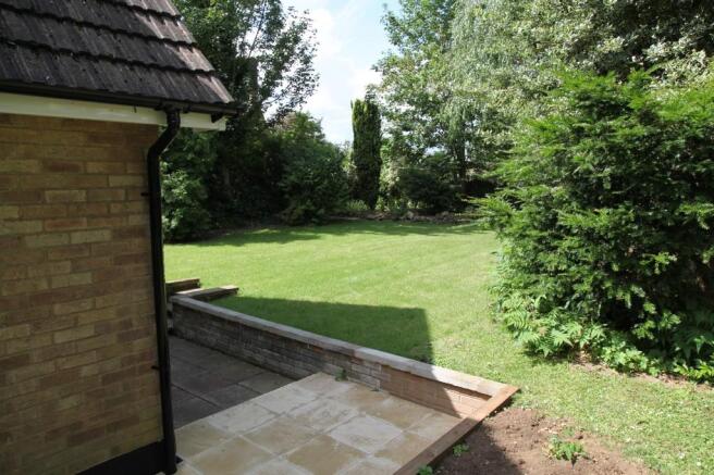 Rear garden