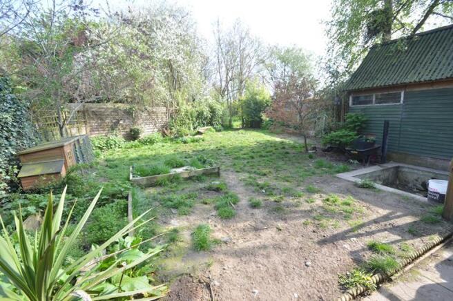 Rear garden
