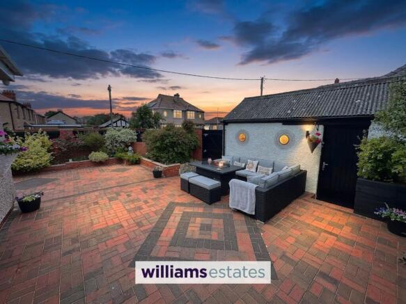 dusk patio