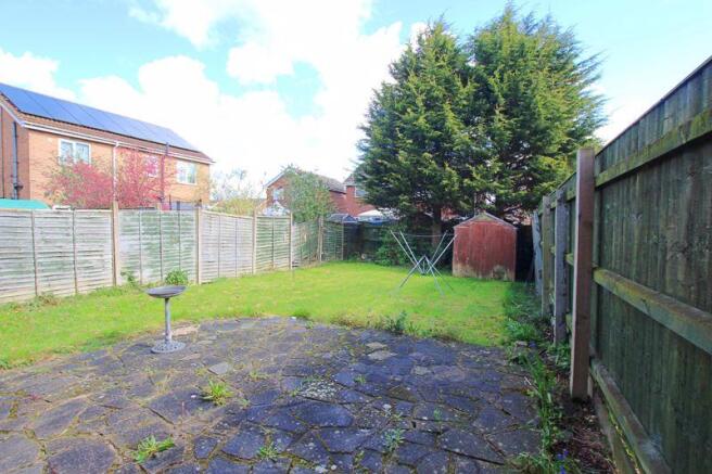 Rear garden