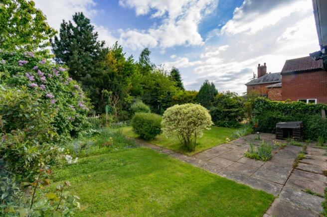 Garden at Back