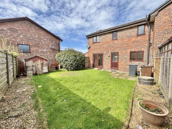 Rear garden