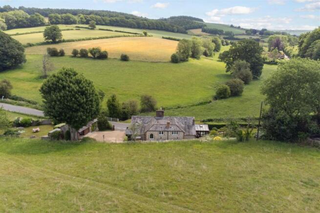 Rear of House looking along valley