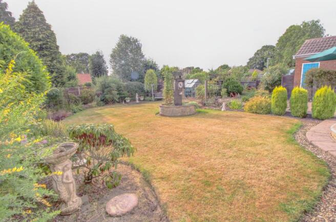 Rear garden