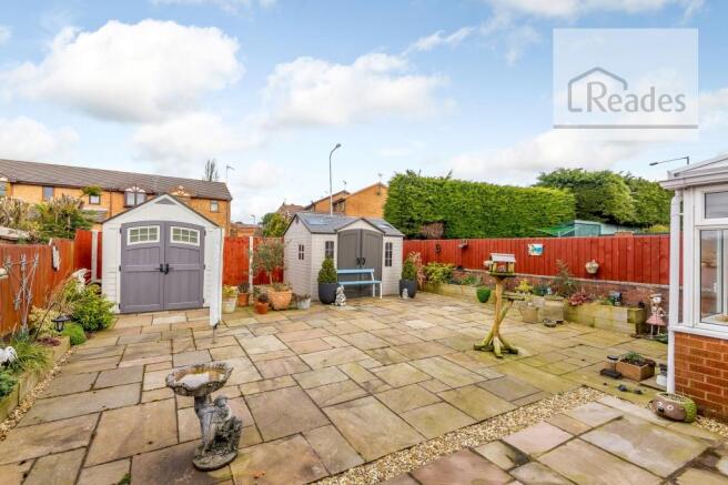 Rear garden