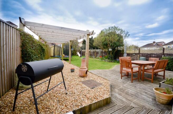 Rear garden