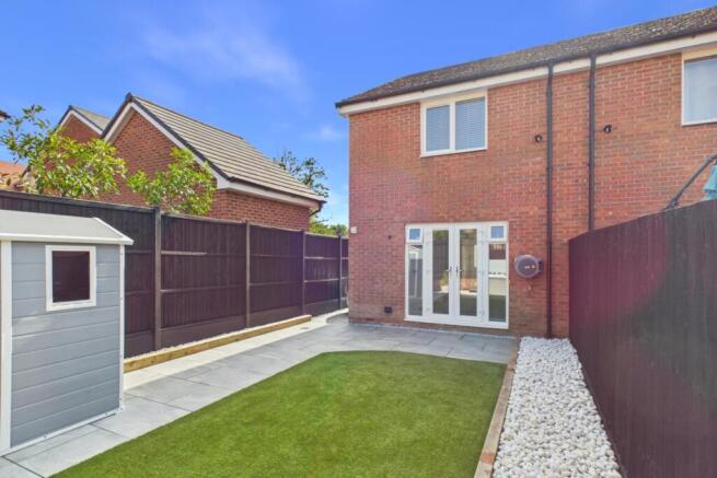 Rear of Property
