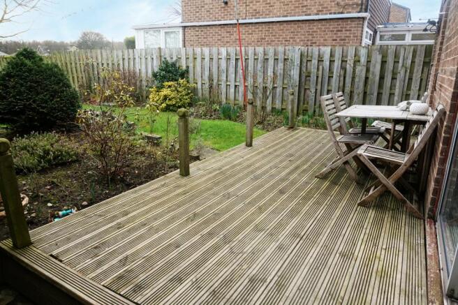 REAR DECKED AREA