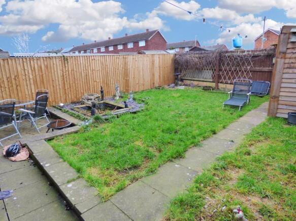 Rear garden
