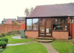 Rear of property