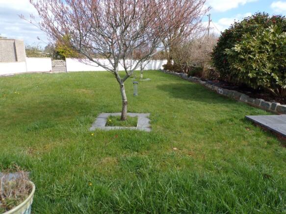 Rear garden