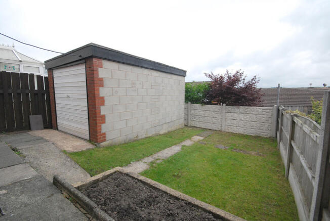 Rear Garden & Garage