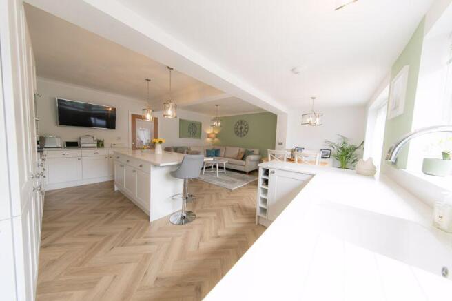 Open plan family room