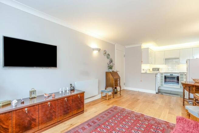 Lounge and kitchen