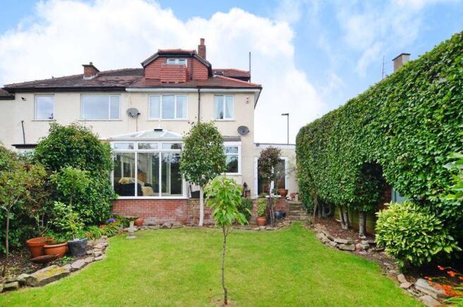 Rear of Property