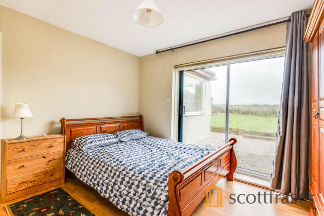 Bedroom leading onto