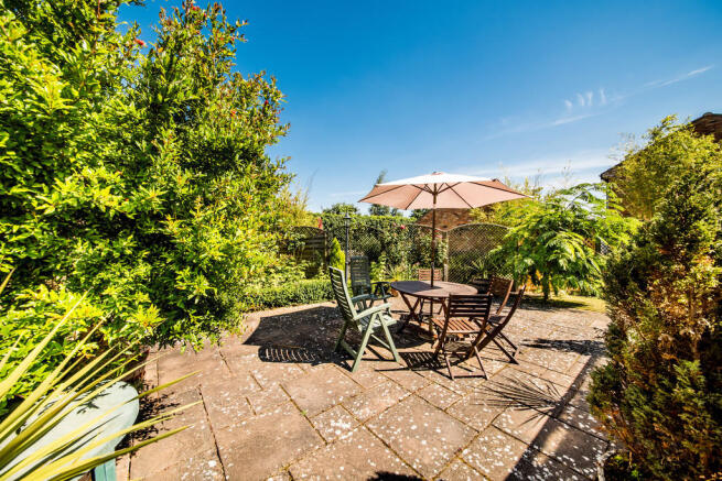 Rear garden