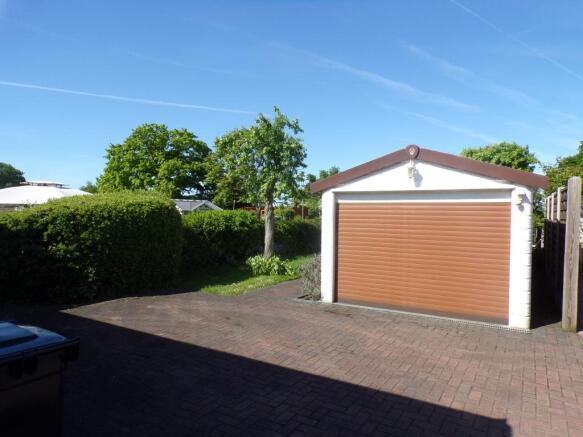 Garage and Rear Gard