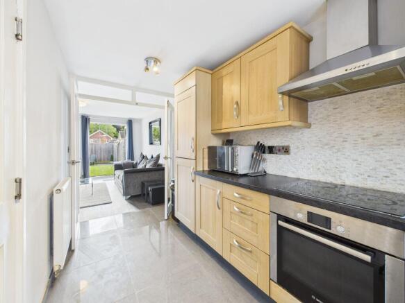 Kitchen through to Lounge