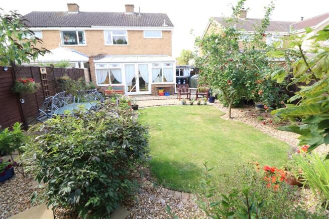 Rear of Property