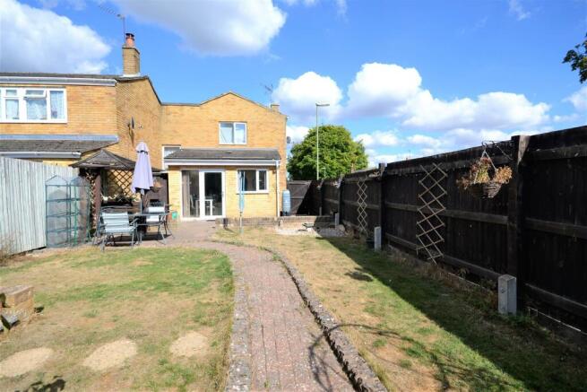 West Facing Rear Garden