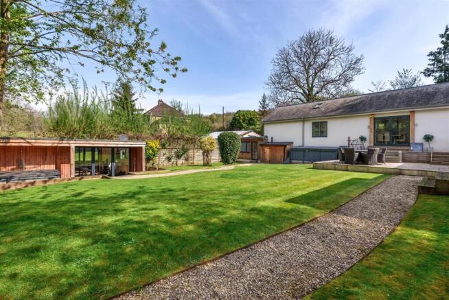 Back garden/side of house