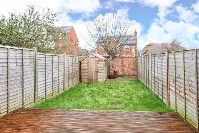 Rear garden