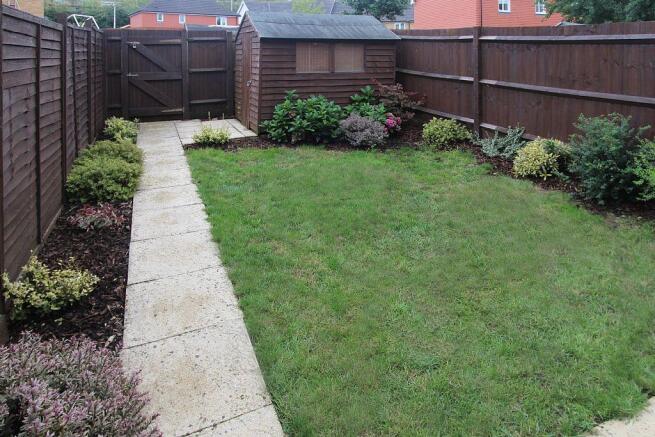 Outside Gardens and Two parking Spaces