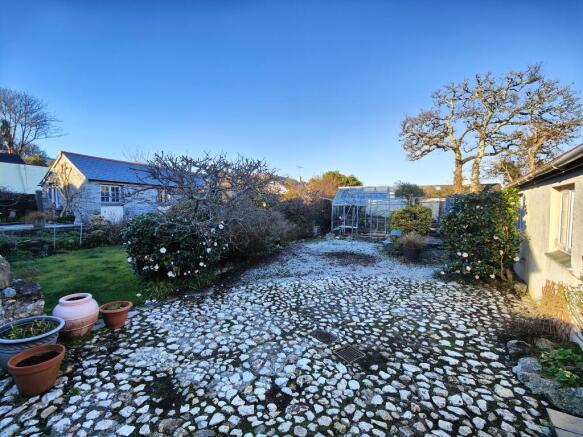 Garden and patio