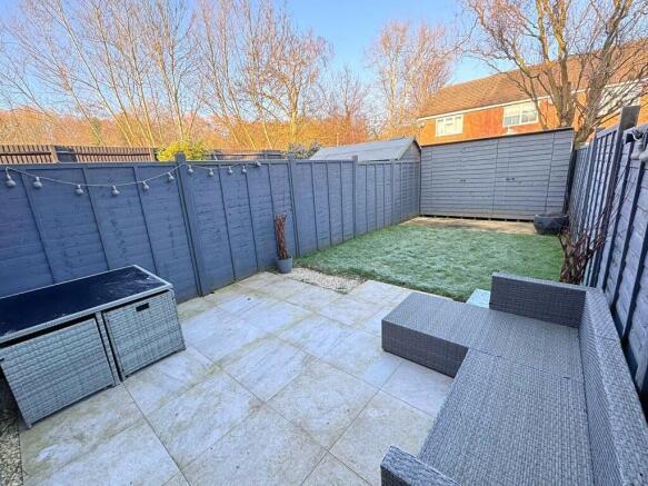 Rear garden