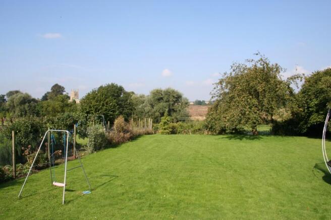 Rear garden