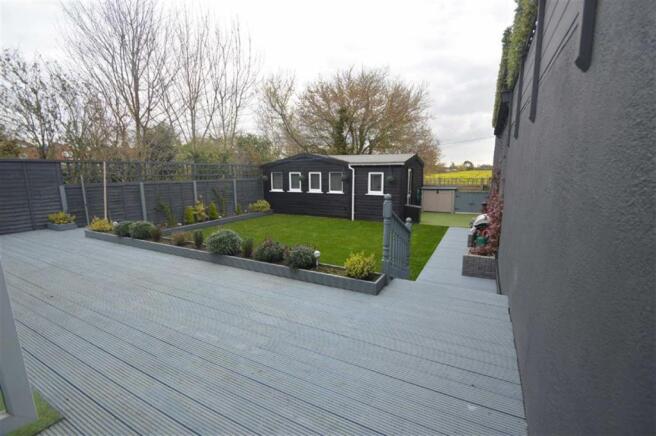 Rear garden