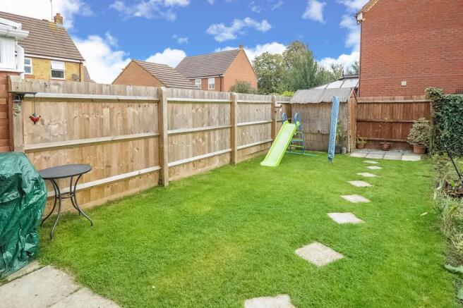 Rear garden