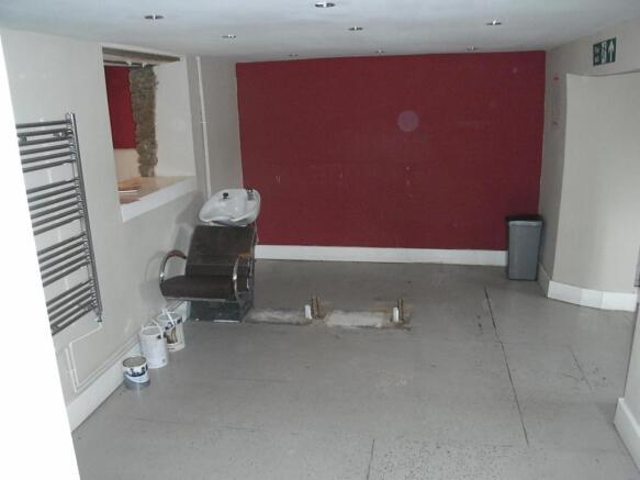 rear shop area
