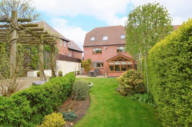 rear garden to...